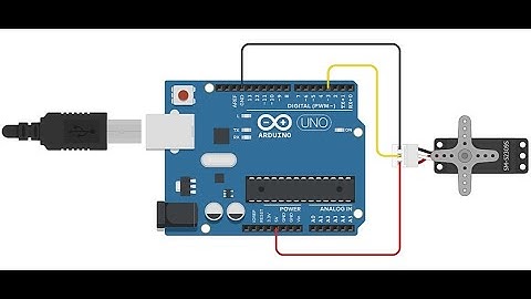 Working with Servo in TinkerCAD circuits
