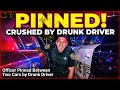 🚨 Officer Pinned Between Two Cars by Drunk Driver 😱 | Shocking Bodycam Footage