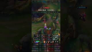Mel SOLO KILLS Evelynn | BR Master Patch 26.19 #shorts