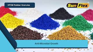 Epdm Rubber Granules by SUNFLEX RUBBER FLOORING 2,638 views 2 years ago 1 minute