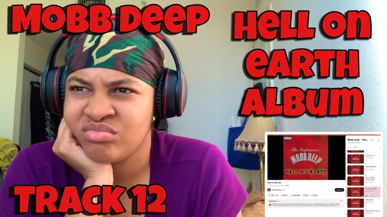 MOBB DEEP “ HELL ON EARTH ALBUM REACTION TRACK 12 “ GIVE IT UP FAST “