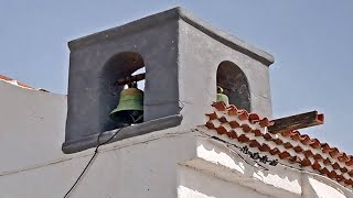 Campanadas de las 12 y Toque del Ángelus - Ermita de Ntra Sra del Rosario (Machado) - 22/3/2023.