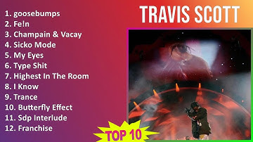 Travis Scott 2025 MIX Playlist - goosebumps, Fe!n, Champain & Vacay, Sicko Mode