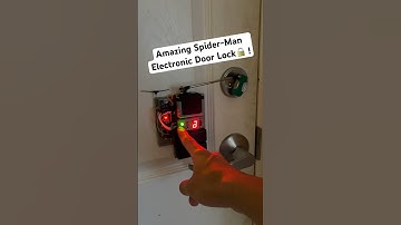 Arduino RC electronic door lock I hacked with just a few components laying around! #amazingspiderman