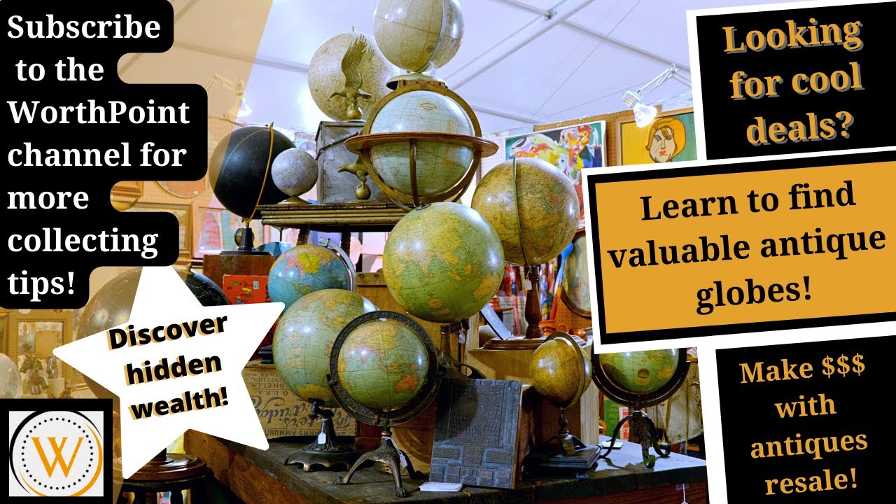 How to Spot a Valuable Vintage Globe! | Austin, TX | WorthPoint Treasure Hunts
