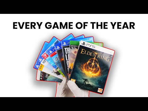 Unboxing Every Game of the Year Winner + Gameplay
