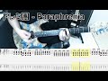 ドレミ團 - Paraphrenia ギター弾いてみた【tab有】guitar cover