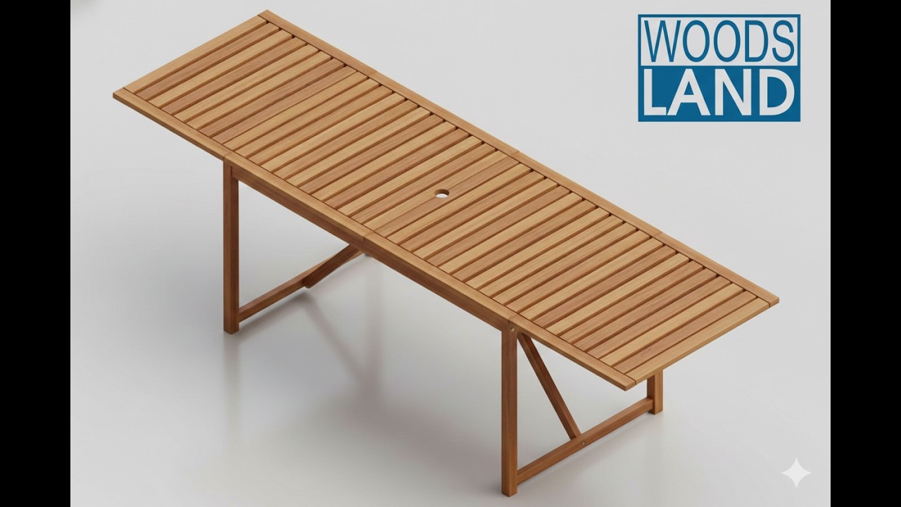 Lắp ráp NAMMARO Drop leaf table