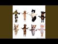 Chinese animals dance bath song