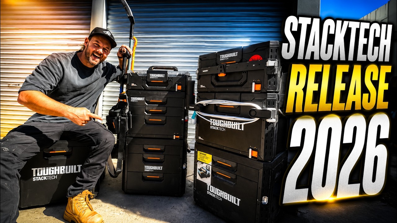 NEW Toughbuilt Stackteck Box and Accessories 2026 - YouTube