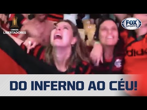 DO INFERNO AO CÉU! Veja reação da torcida do Flamengo no Maraca!