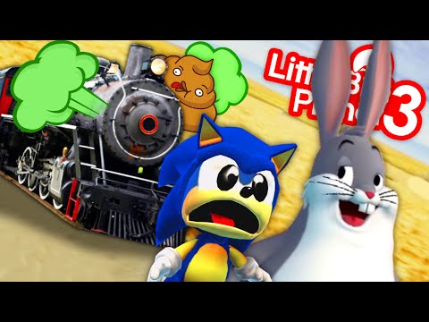 Sonic Saves Big Chungus From The Fart Train - LittleBigPlanet 3 PS5 Gameplay | EpicLBPTime