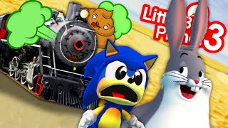 Sonic Saves Big Chungus From The Fart Train - LittleBigPlanet 3 PS5 Gameplay | EpicLBPTime
