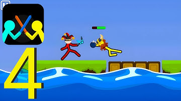 Supreme Duelist Stickman - Gameplay Walkthrough Part 4 - (iOS, Android)