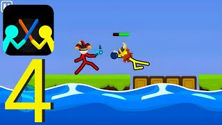 Supreme Duelist Stickman - Gameplay Walkthrough Part 4 - (iOS, Android)
