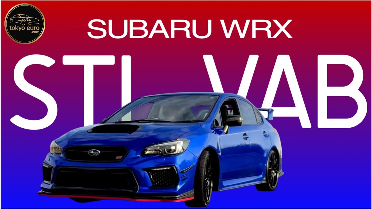 Subaru WRX STi Type S (VAB) JDM Spec from Tokyo Euro - YouTube