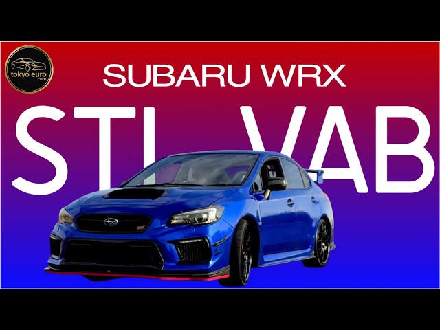 Subaru WRX STi Type S (VAB) JDM Spec from Tokyo Euro - YouTube