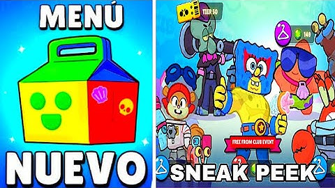 🤩NUEVO MENU PODERES NUEVAS HIPERCARGAS LAS NUEVAS SKINS ACTUALIZACION BRAWL STARS