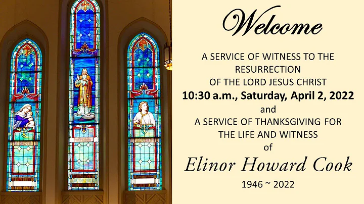 Elinor Howard Cook Memorial Service