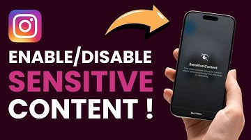 How to Enable or Disable Sensitive Content on Instagram!