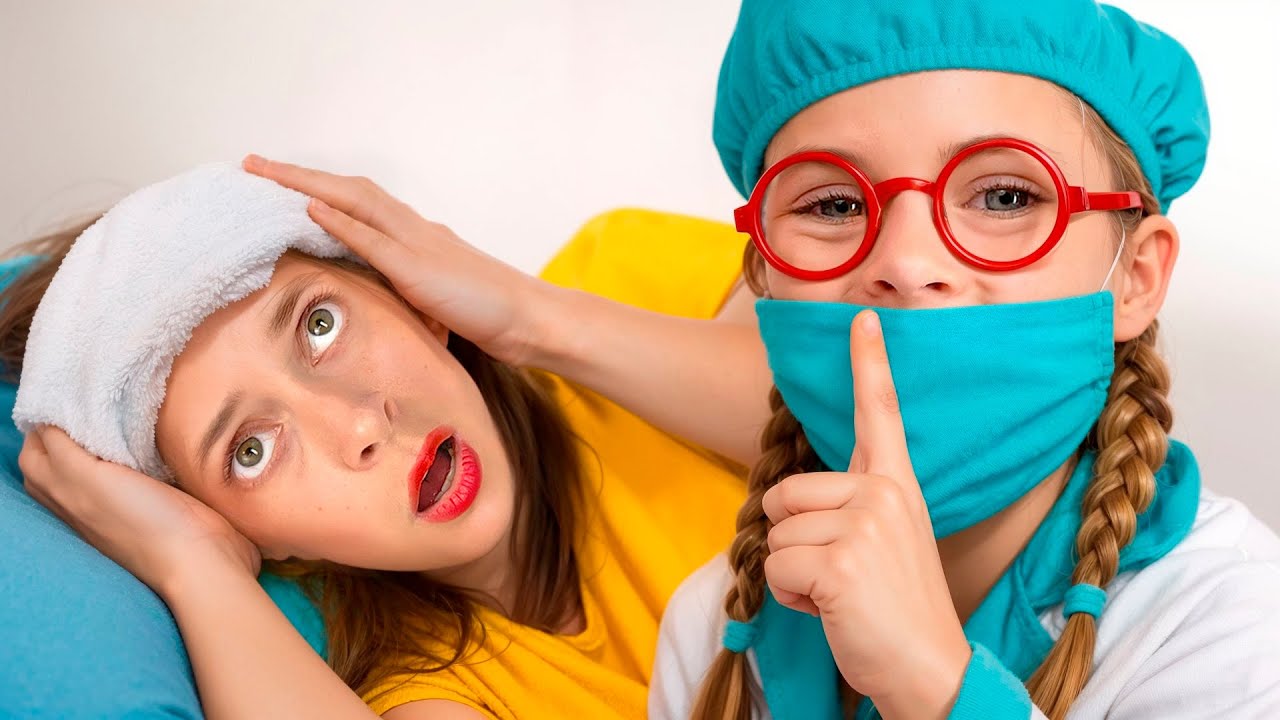 의사 선생님 출동! 마야와 메리가 도와요 | 집에서