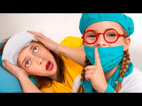 의사 선생님 출동! 마야와 메리가 도와요 | 집에서