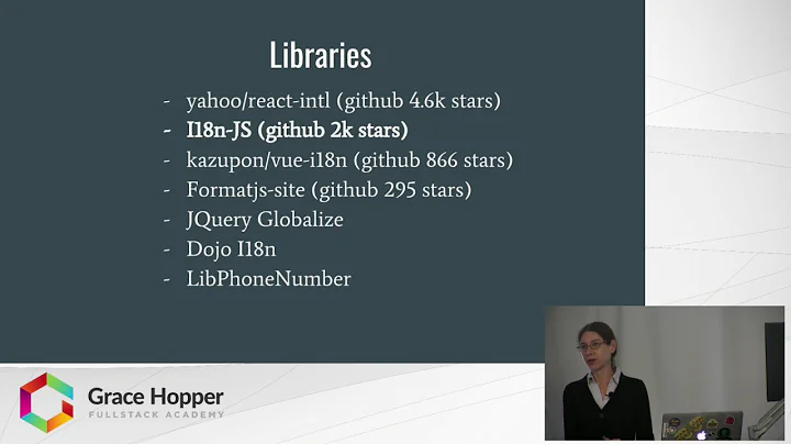 Tech Talk: Crossing International Borders: Introduction to Internationalization