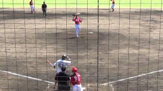 中村恭平 3回裏 20150606 広島カープ 二軍