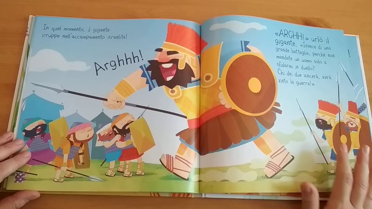 Storie della Bibbia Davide e Golia YouTube Storie della Bibbia Davide e Golia YouTube