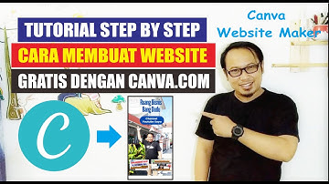 TUTORIAL STEP BY STEP MEMBUAT WEBSITE GRATIS TAMPILAN KEREN DENDAN CANVA