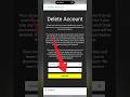 how to delete snapchat account permanently | snapchat account delete kaise kare #shorts
