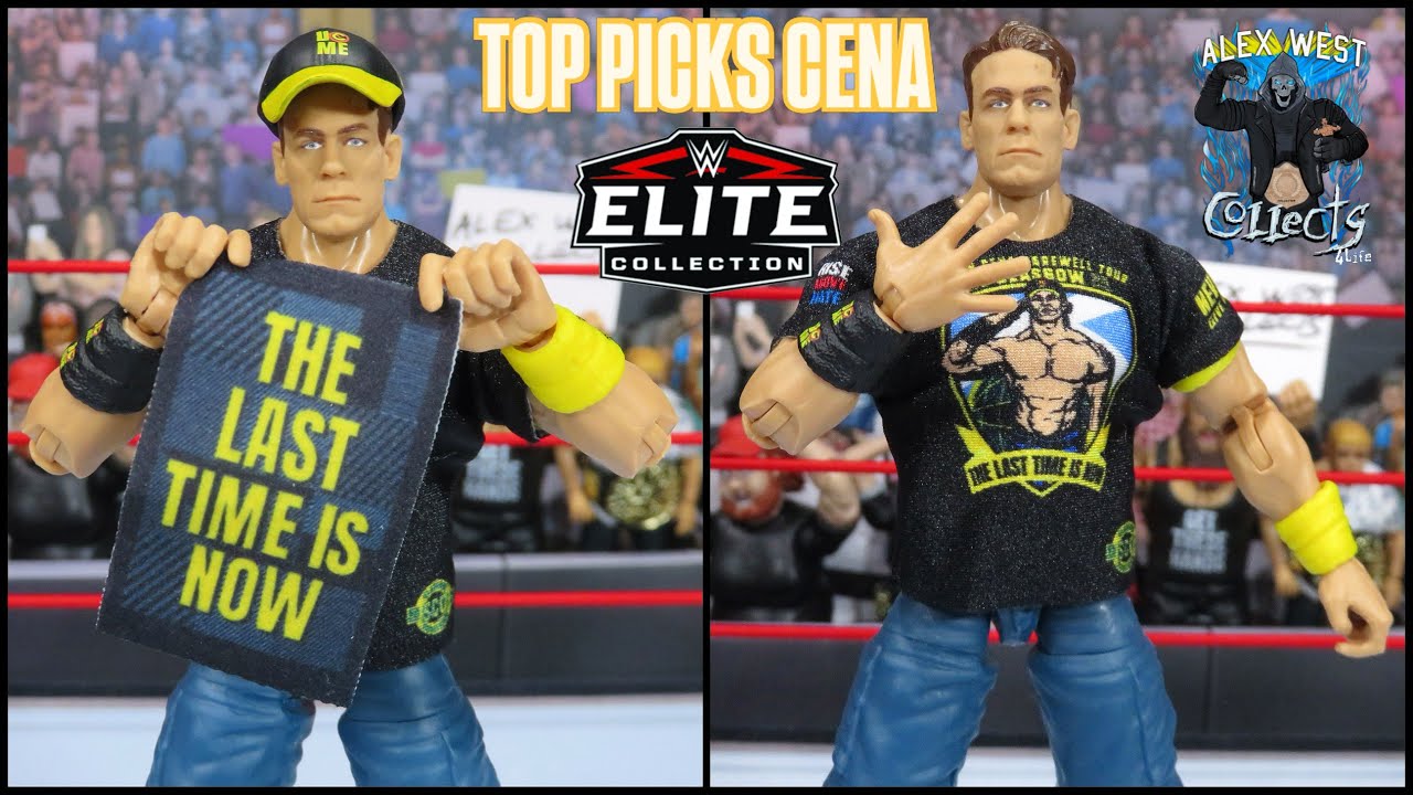 Обзор фигурки Джона Сины из серии WWE Mattel Top Picks Elite 2026!