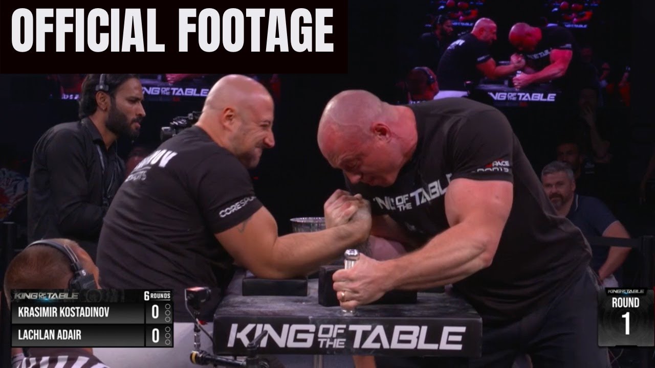 Лаклан Адэр против Красимира Костадинова. Официальные кадры ALL THE PINS