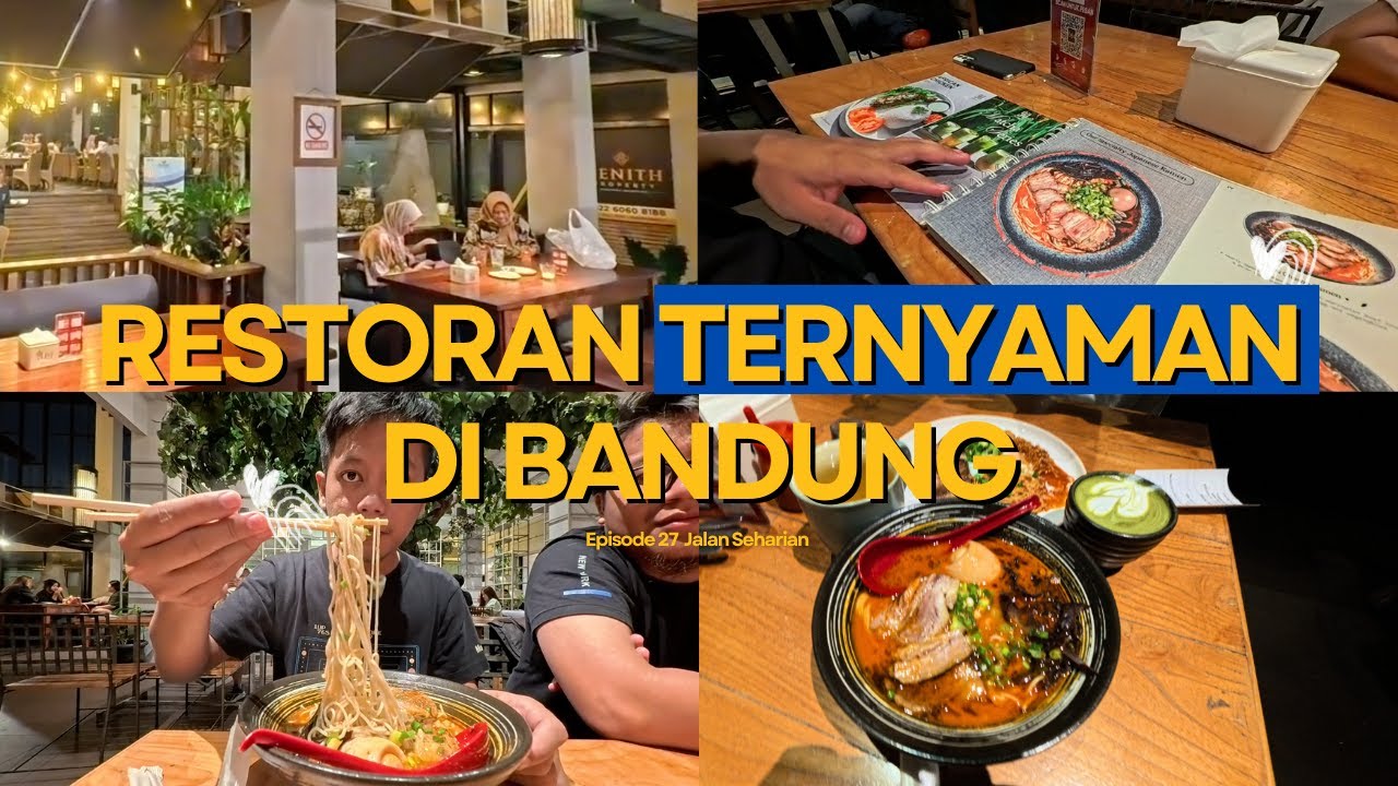 Nyobain makanan di Restoran Ternyaman dan Termurah di Bandung | Jalan Seharian Eps. 27 di Bandung