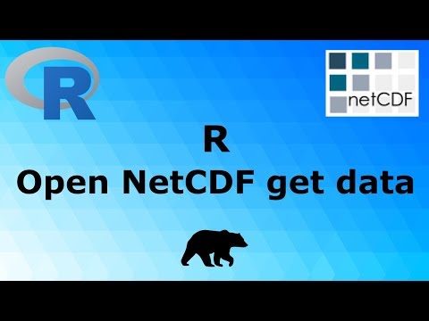 R - Open NetCDF file and get data