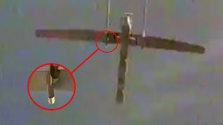 Drone Destroy Forpost Carrying Two Kab-20 Bombs