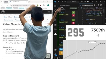 Atcoder | Road to 300(Current Rating:295, -1 this week:( ) | C++ | No Talking