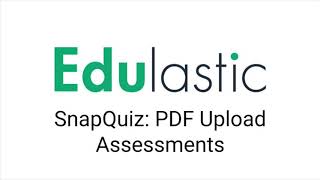 SnapQuiz: PDF Upload Assessments