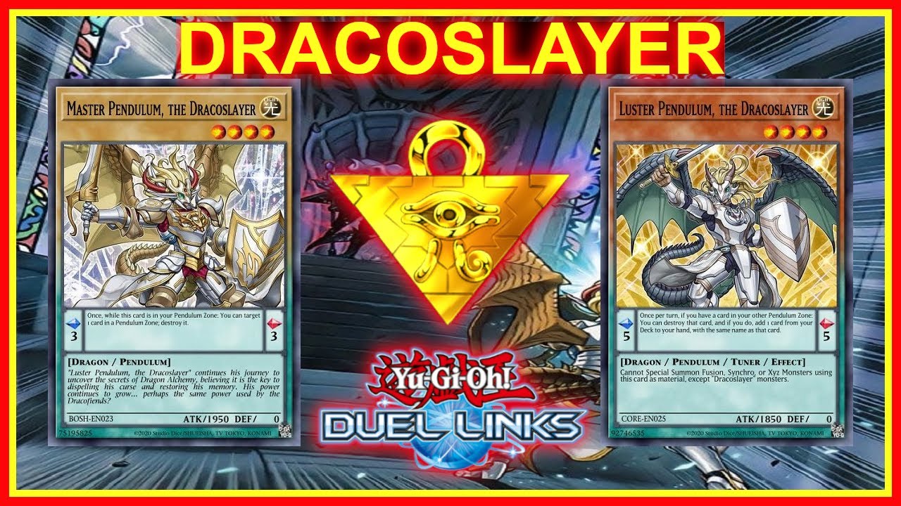 DRACOSLAYER/DRACOASESINO - Meta |DECK| [Yu-Gi-Oh! Duel Links]