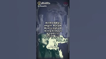 Tembang kenangan Broery Marantika (angin malam)