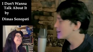 Aku Tak Ingin Membicarakannya oleh Dimas Senopati (Sampul Rod Steward) | Video Reaksi Musik