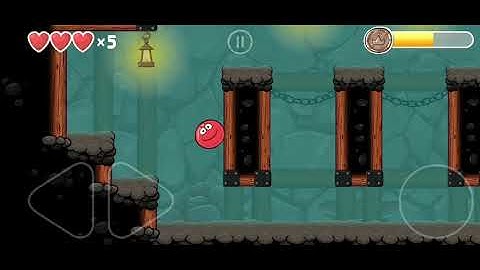 Red Ball 4 level 63 ( Cave Journey ) Walkthrough / Playthrough video.
