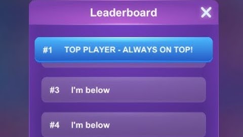 Sticky Scroll View — Make scroll elements always visible! Plugin for Unity UI