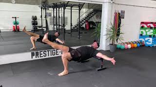 Single Leg Hip Thrusters demonstration