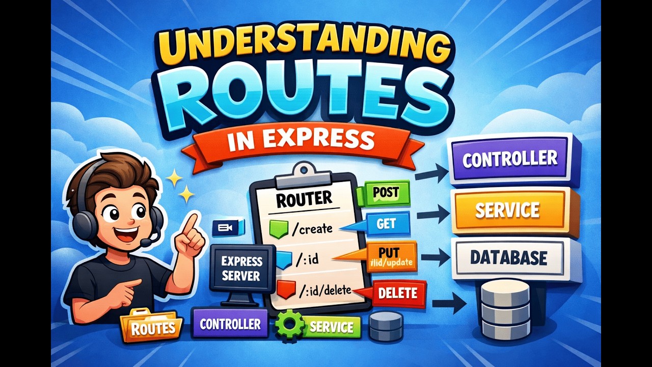 33-Routes (Express Router من الصفر إلى Clean Architecture)