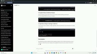 Python garbage collect causes a crontab log error