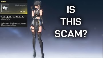 Is The Echo Main Stat Modifier In Wuthering Waves A Scam?!! (Trying it for the first time!)