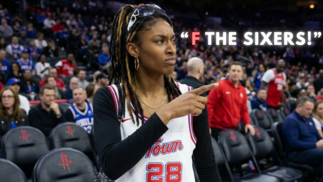 rage baiting sixers fans in their home arena!