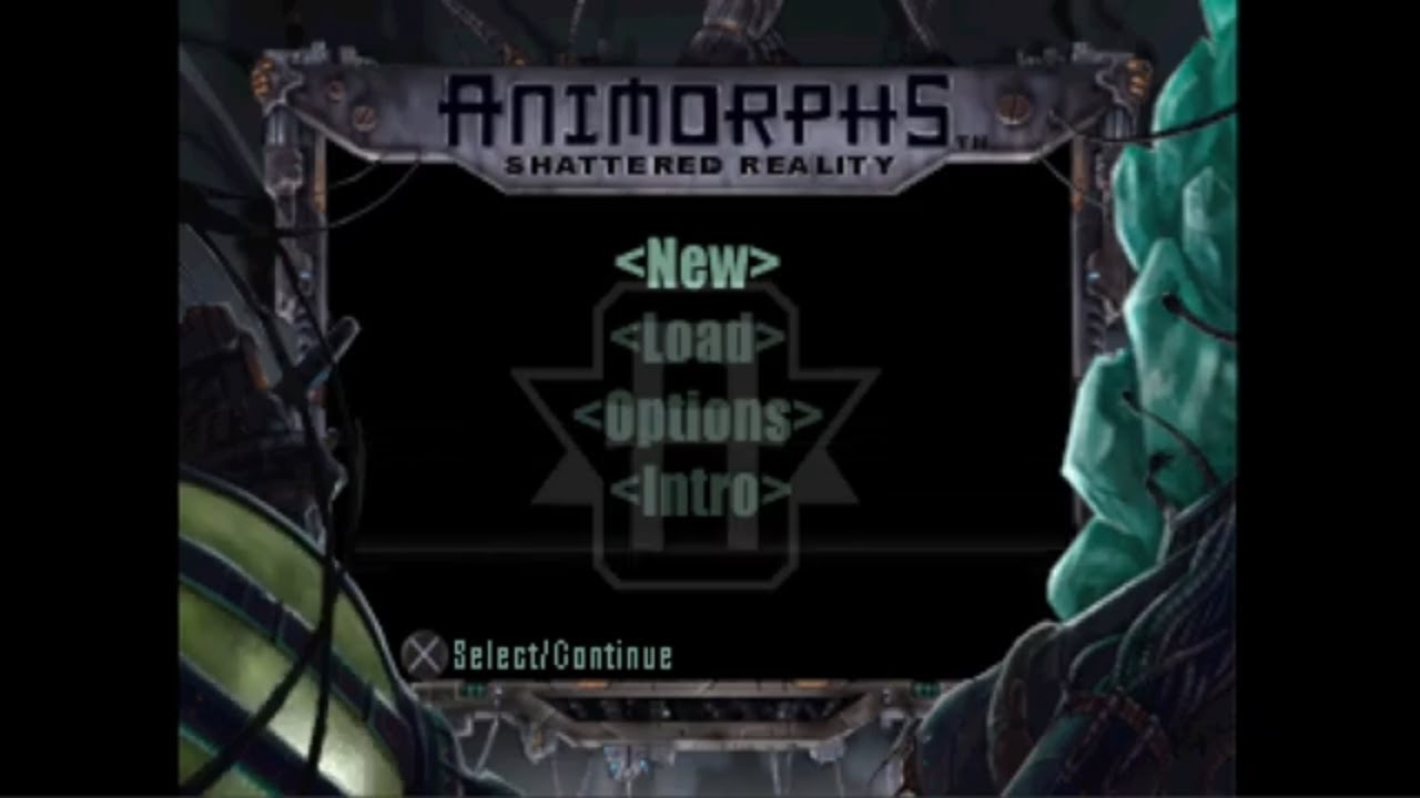 Animorphs - Shattered Reality - Sony PlayStation - Intro & Title Screen