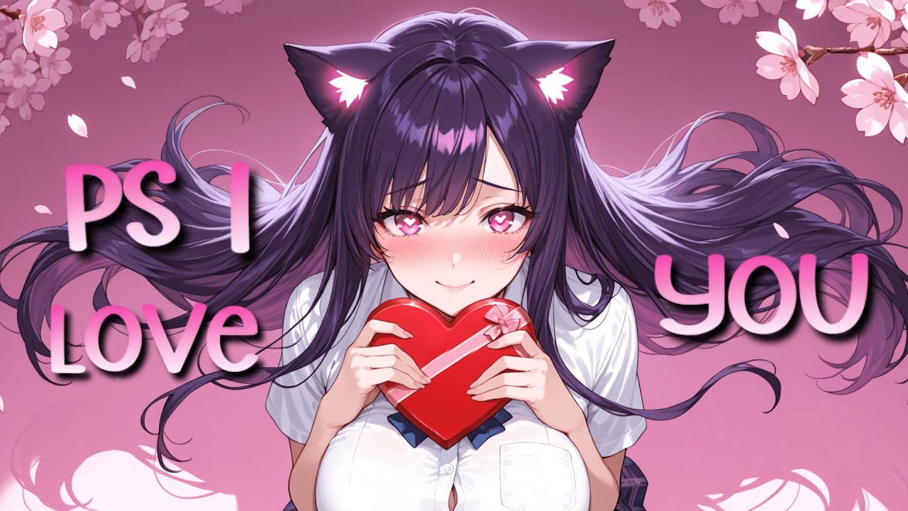 「Nightcore」P.S. I Love You - by Aiyun (Lyric Video)